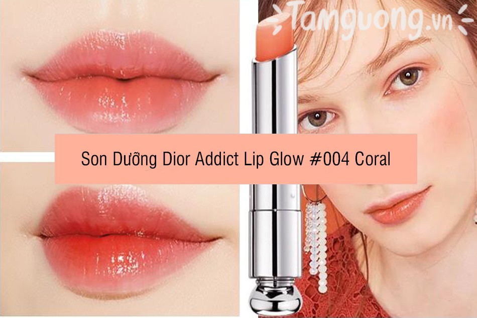 Son dưỡng Dior addict lip glow 004