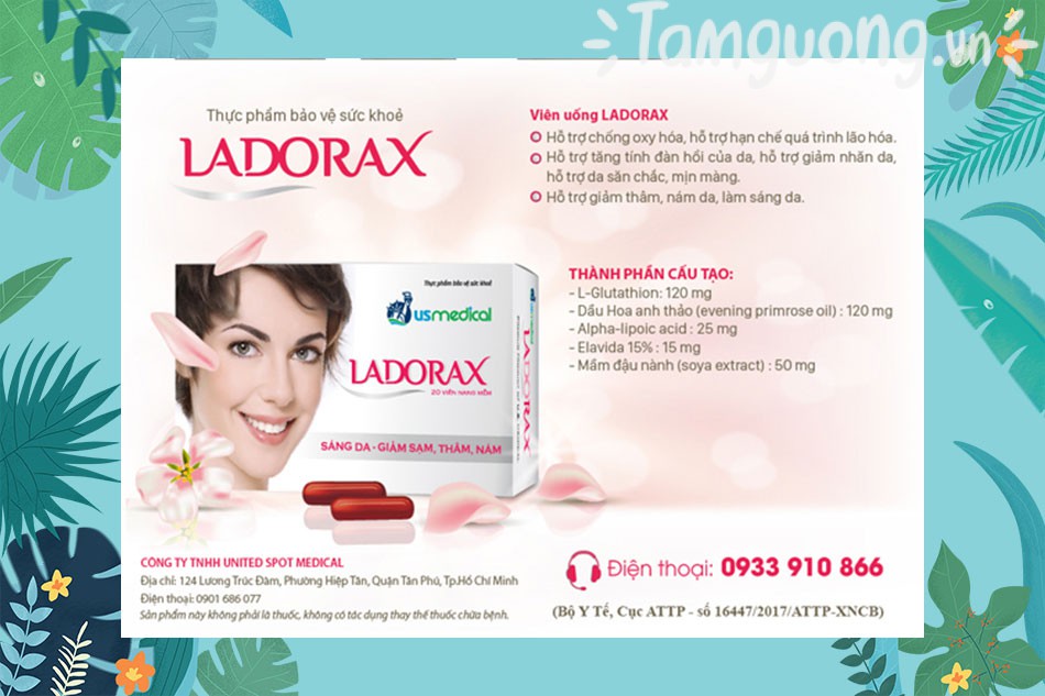 Thành phần của thuốc Ladorax
