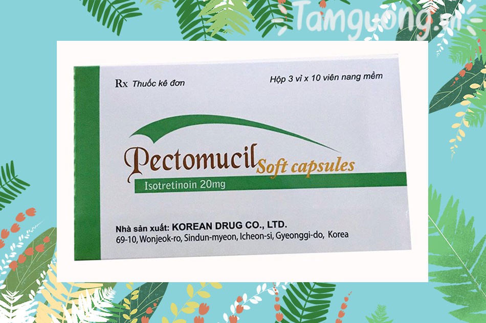 Thuốc Pectomucil Soft Capsule 20mg