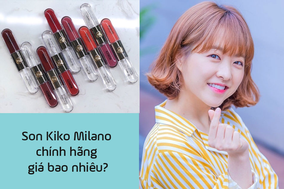 Son Kiko Milano chính hãng giá bao nhiêu?