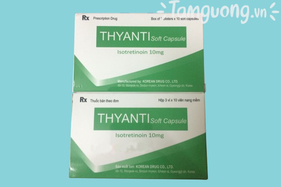 Công dụng - chỉ định của thuốc Thyanti 10mg của Hàn Quốc