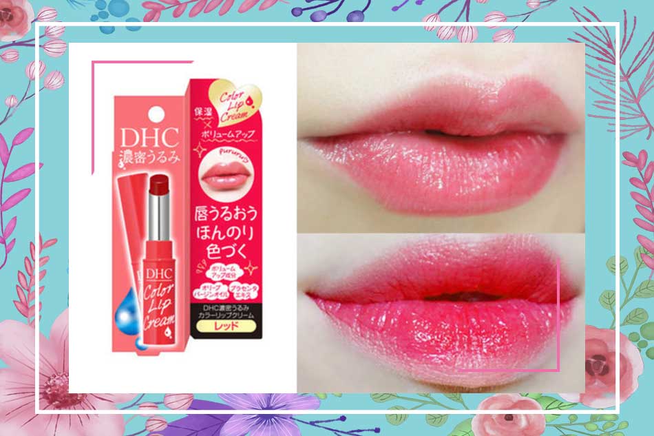 Cách sử dụng son dưỡng môi có màu Nhật Bản DHC Lip Cream