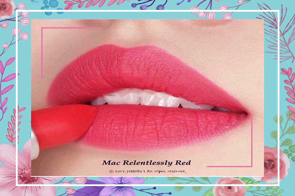 Son Mac Relentlessly Red là màu gì?