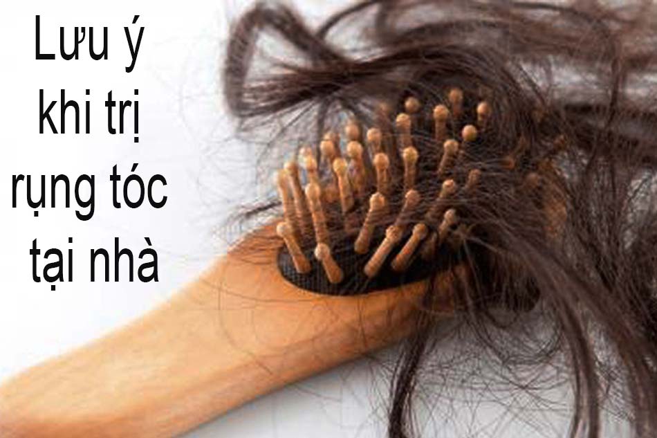 Lưu ý khi trị rụng tóc tại nhà