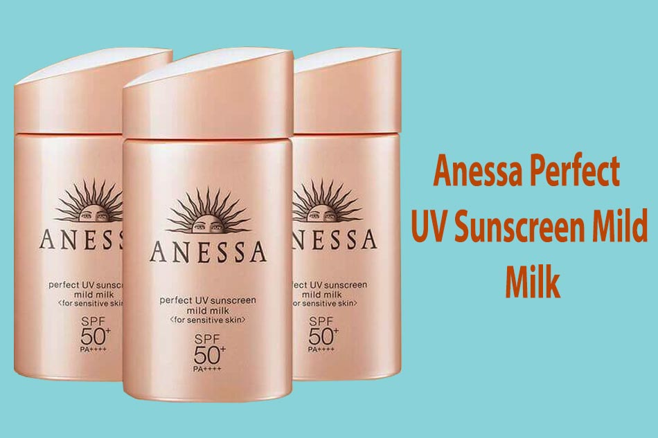 Kem chống nắng không chứa cồn Anessa Perfect UV Sunscreen Mild Milk cho mọi loại da