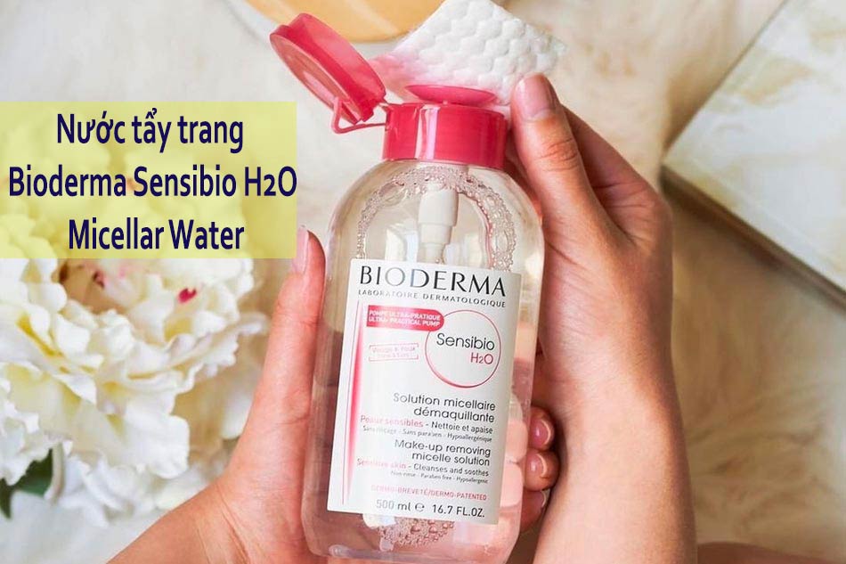 Nước tẩy trang Bioderma Sensibio H2O Micellar Water cho da khô nhạy cảm
