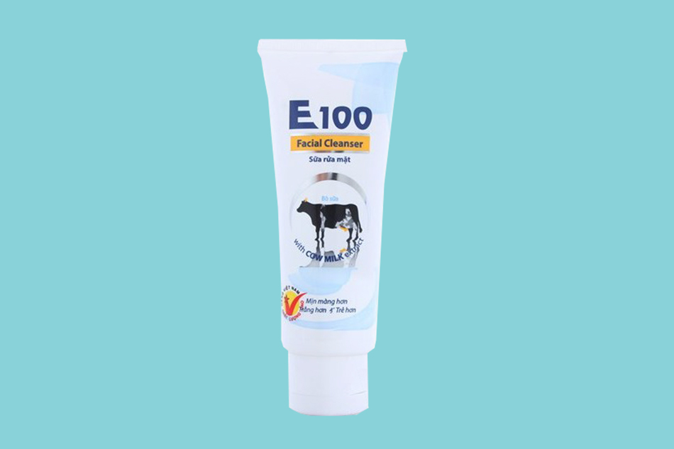 Sữa rửa mặt E100 con bò