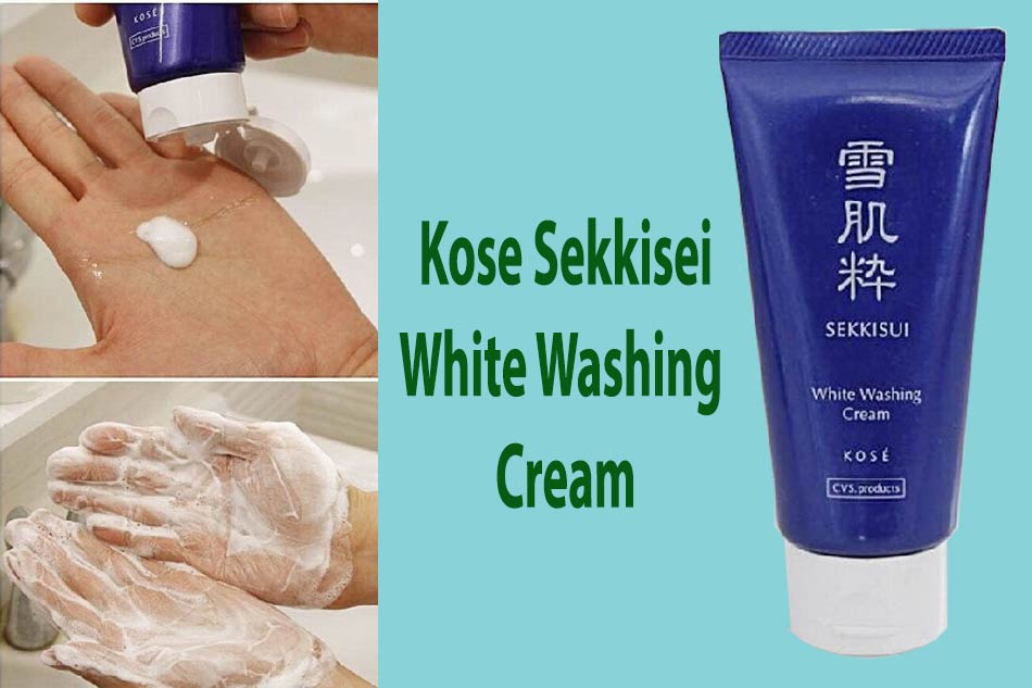 Sữa rửa mặt Kose Sekkisei White Washing Cream