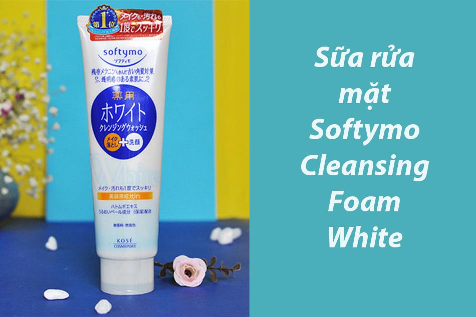 Sữa rửa mặt Softymo Cleansing Foam White