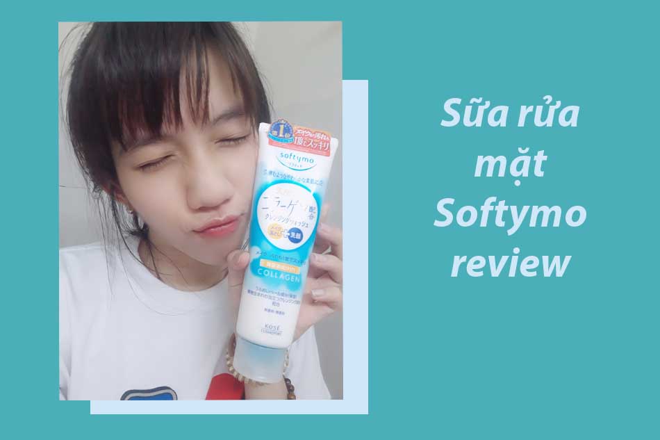 Sữa rửa mặt Softymo review