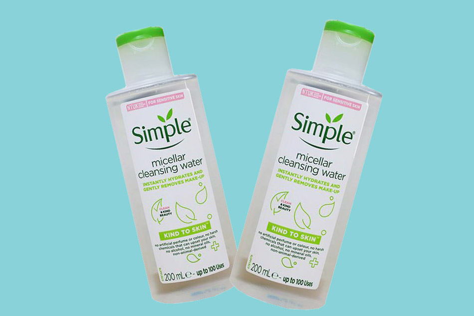 Nước tẩy trang Simple Kind to Skin Micellar Cleansing Water