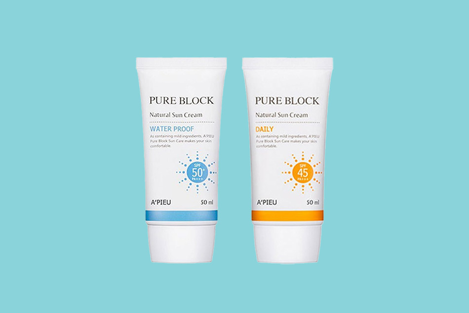 Kem chống nắng Apieu Pure Block Natural Sun Cream