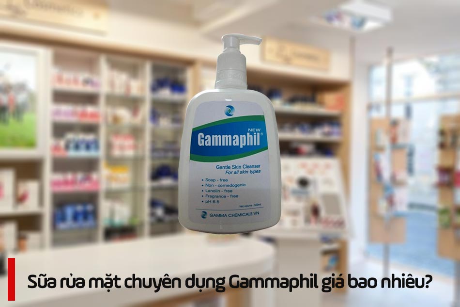 Sữa rửa mặt chuyên dụng Gammaphil giá bao nhiêu?